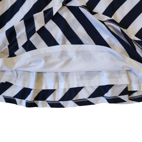 International Concepts Petite Blue And White Summer Dress Sz S NWT - Picture 3 of 6